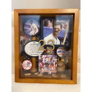 The Don Mattingly Shadowbox New York Yankees MLB Cooperstown Sports Collectible